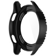 2w1 Etui + Szkło Hartowane do Xiaomi Watch S3,  wzmocnione, Czarne