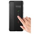Etui z klapką do Huawei P40, Obudowa Side View Case, Czarne