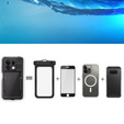 Etui Wodoodporne IP68 do Xiaomi Redmi Note 13 Pro 5G, Redpepper, czarne