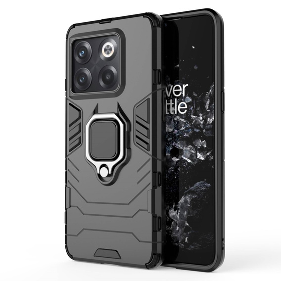 Etui do OnePlus 10T 5G, Kickstand Ring, czarne