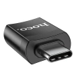 Adapter HOCO UA17 OTG USB-C do USB-A – czarny