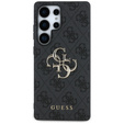 Etui GUESS do Samsung Galaxy S25 Ultra, Big Metal Logo, Czarne