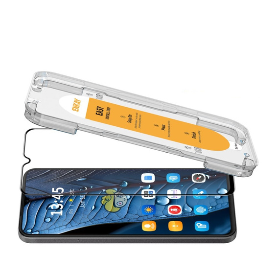 ENKAY Szkło Hartowane do Oppo A18 4G, czarne