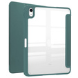 Etui do iPad 11" 2025 A16 (11 gen.) / iPad 10.9" 2022 (10 gen.), Smartcase Hybrid, z miejscem na rysik, ciemnozielone