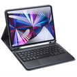 Etui z klawiaturą do iPad Air 10.9" 2022/2020 (5/4 gen.) / Pro 11" 2022/2021/2020 (4/3/2 gen.), Dux Ducis Magnetic, czarne