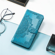 Etui z klapką do OnePlus Nord 4, Mandala, niebieskie