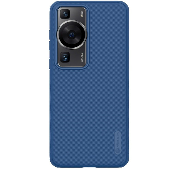 Etui NILLKIN do Huawei P60 / P60 Pro, Super Frosted Shield Case, Niebieskie