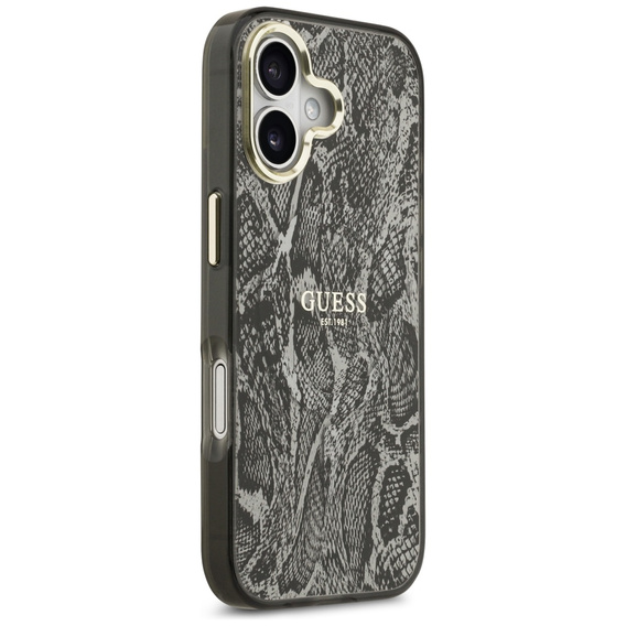 Etui Guess Python Pattern MagSafe do iPhone 17
