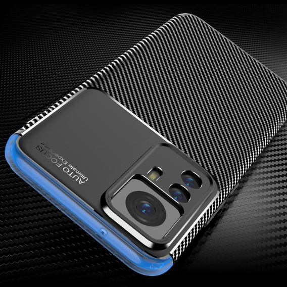 Etui do Xiaomi 12T, Carbon Gel, czarne