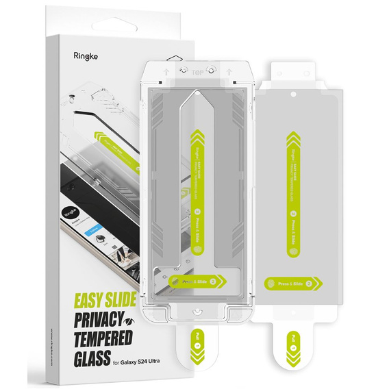 Prywatyzujące Szkło Hartowane RINGKE Easy Slide Privacy do Samsung Galaxy S24 Ultra (2szt)