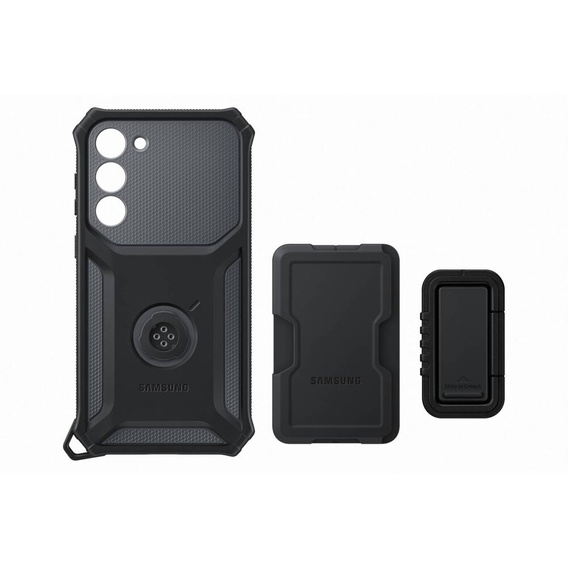 Oryginalne Etui Samsung do Galaxy S23+ Plus, Rugged Gadget Case, Czarne