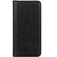 Etui do Samsung Galaxy S24+ Plus / S25+ Plus, Wallet Litchi Leather, czarne