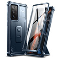 Etui pancerne do Samsung Galaxy Note 20 Ultra, Dexnor Full Body, niebieskie