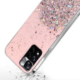 Etui do Xiaomi Redmi Note 11 Pro 4G/5G, Glittery, różowe