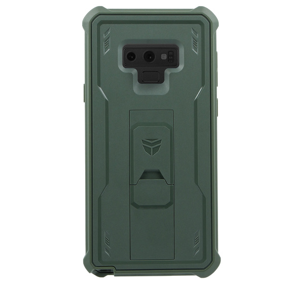 Etui pancerne do Samsung Galaxy Note 9, Dexnor Full Body, zielone