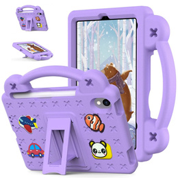 Etui do iPad mini 8.3" 2021 (6 gen.) / iPad mini 8.3" 2024 (7 gen.), Cute Patterns, z podstawką, fioletowe