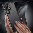 Etui do Samsung Galaxy S24 Ultra, Privacy Dual Glass, czarne