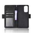 Etui z klapką do Oppo Reno 5 5G, Card Slot, czarne