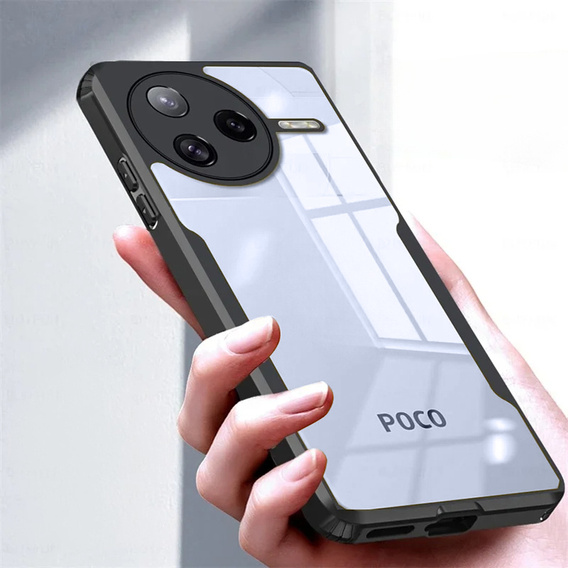 Etui do Xiaomi Poco F7 Pro, AntiDrop Hybrid, czarne