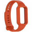 Pasek Silikonowy do Xiaomi Smart Band 9 Active / Xiaomi Redmi Band 3, Pomarańczowy