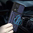Etui pancerne do Vivo V21 5G, CamShield Slide, granatowe