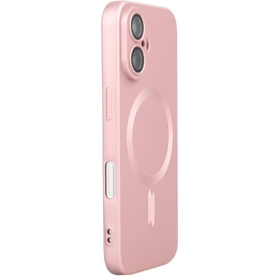 Etui do iPhone 16 Plus, ColorMag, do MagSafe, różowe