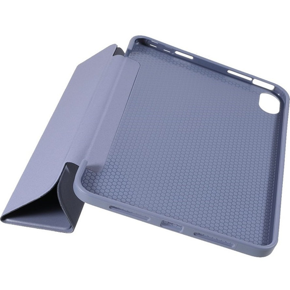 Etui do iPad mini 8.3" 2021 (6 gen.) / iPad mini 8.3" 2024 (7 gen.), z klapką, Fioletowe
