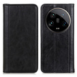 Etui do Xiaomi 14 Ultra, Wallet Litchi Leather, czarne