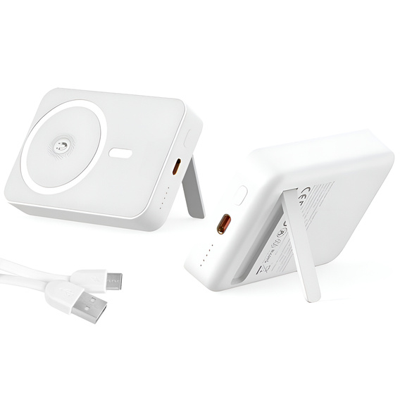 Power Bank do MagSafe do iPhone 12/13/14/15/16 Pro/Plus/Max 20W 10000mAh bezprzewodowy szybki