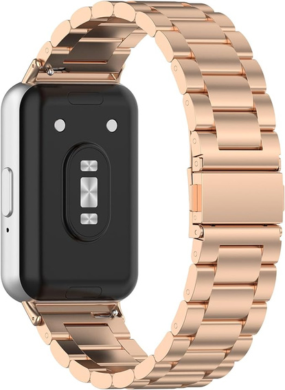 Bransoleta Stalowa do Samsung Galaxy Fit 3, Różowa