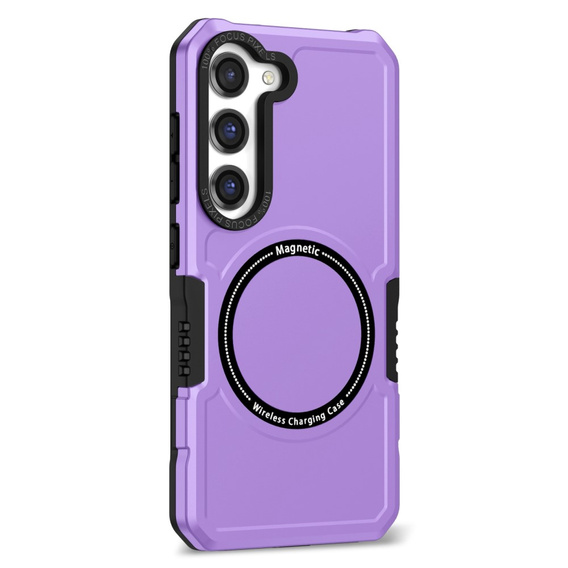 Etui do Samsung Galaxy S23 Plus, Protective MagSafe, fioletowe