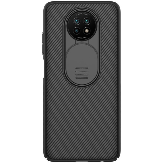 Etui do Xiaomi Redmi Note 9T 5G, pancerne Nillkin, CamShield Pro, czarne