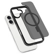 Etui Matt Case do iPhone 17, do MagSafe, półprzezroczyste czarne