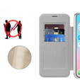 Etui z klapką do iPhone Air, RFID Wallet MagSafe z ochroną aparatu, tytanowe szare