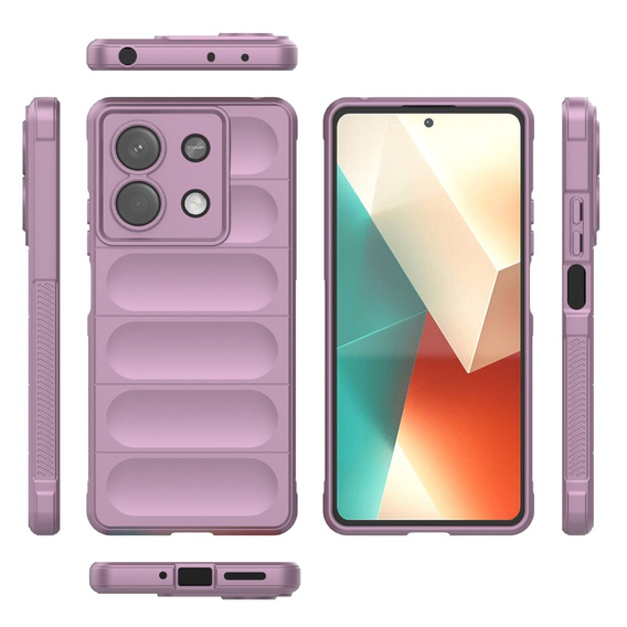 Etui do Xiaomi Redmi Note 13 5G, Gaming Shockproof, fioletowe