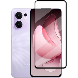 Szkło Hartowane 3D do Oppo Reno 13F / Oppo Reno 13FS, czarna ramka