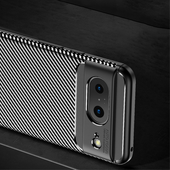 Etui do Google Pixel 8, Carbon Gel, czarne
