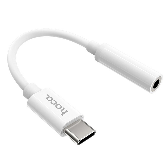 Adapter AUX USB C do Jack 3,5 mm Hoco LS30