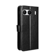 Etui z klapką do OnePlus Nord 4, Crazy Horse Wallet, czarne