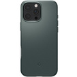 Etui Spigen do iPhone 16 Pro, Thin Fit Mag, zielone + Szkło hartowane 9H