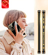 Etui do Samsung Galaxy A54 5G, Electro heart, czarne + 2x Szkło 9H