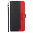 Etui z klapką do Motorola Edge 30 Neo 5G, KHAZNEH RFID, Dual Color, czarne