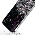 Etui do Huawei Nova 5T/Honor 20, Glittery, czarne