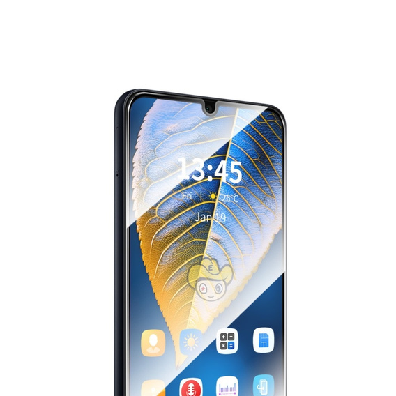 ENKAY Szkło Hartowane do Samsung Galaxy A16 / A16 5G, czarne