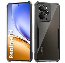Etui do Realme 14 5G / Realme 14T 5G, AntiDrop Hybrid, czarne