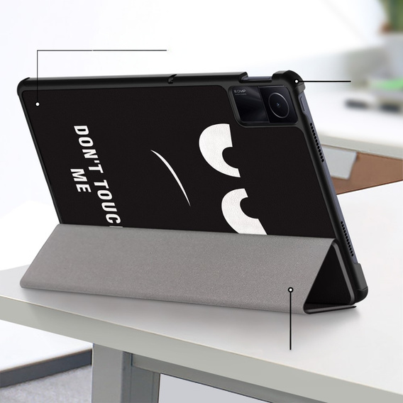 Etui do Xiaomi Redmi Pad SE 11", Smartcase, don't touch me
