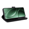 Etui z klapką do Xiaomi Poco F7 Pro / F7 Ultra, Crossbody Leather Wallet, czarne