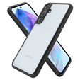 Etui Spigen do Samsung Galaxy A55 5G, Ultra Hybrid, czarne + Szkło Hartowane 9H