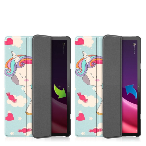 Etui do Lenovo Tab P11 Gen 2 TB350FU TB350XU 11.5", Smartcase, unicorn