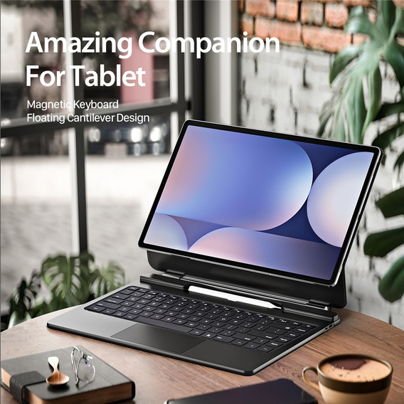 Etui z klawiaturą Bluetooth Dux Ducis do Samsung Galaxy Tab S10 Ultra / S9 Ultra / S8 Ultra